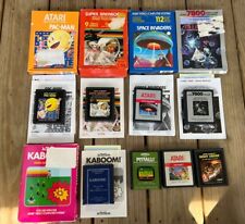 Lote de 8 videogames antigos para Atari 2600 7800 Pac Man Atari comprar usado  Enviando para Brazil