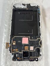 Conjunto de marco digitalizador LCD para Samsung Galaxy S4 CDMA blanco escarcha de repuesto  segunda mano  Embacar hacia Argentina