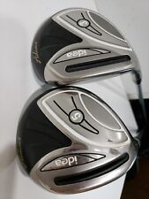 LH Ladies ADAMS Golf IDEA 3 And 5 FAIRWAY Wood Set W Graphite Left handed for sale  Shipping to South Africa