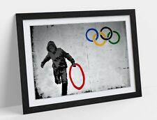 Banksy olympic rings for sale  LONDONDERRY