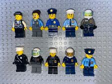 10 LEGO FIGUREK I MANÓW LEGO CITY POLICJANT POLICJA POSTERUNEK POLICJI, używany na sprzedaż  PL