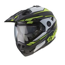 Casco de choque Caberg Tourmax maratón gripe mate abatible motocicleta estilo aventura segunda mano  Embacar hacia Mexico