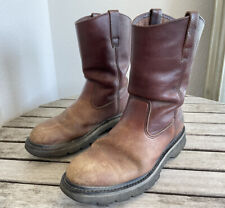 Herman Survivor Hoss Brown Leather Work Boots Mens Size 9.5 for sale  Sacramento