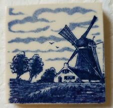 Handpainted delft blue for sale  THIRSK