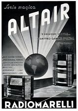 Pubblicita 1942 radiomarelli usato  Biella