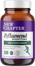 New Chapter Sleep Aid ? Zyflamend Nighttime for Sleep Support with Turmeric + Va, used for sale  Shipping to South Africa