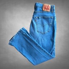Jeans Levis 527 Para Hombre 31x29 Azul Lavado Medio Calce Ajustado Corte Bota, usado segunda mano  Embacar hacia Argentina