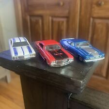 3 piezas coches de juguete Mattel Hot Wheels 69 CHEVELLE SS 396 73 Ford Falcon XB 70 Buick GSX segunda mano  Embacar hacia Mexico