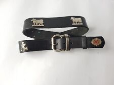 Appenzeller belt, symbols of the Swiss Alps, cow, shepherd. 36 мм. for sale  Shipping to South Africa
