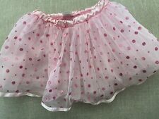 Reflections Girls Tutu Size 6 Pink Glitter Pink Polkadots for sale  Shipping to South Africa