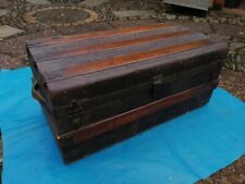 Antique travel chest for sale  MINEHEAD
