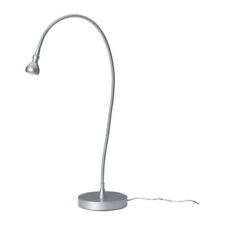 IKEA Jansjo Nowoczesny design Srebrnoszara Biurkowa lampa stołowa Elastyczne ramię - BEZ WTYCZKI na sprzedaż  Wysyłka do Poland