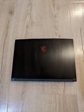 MSI GF63 Thin Gaming Laptop, 15.6-inch FHD, i5-11400H, 8GB, 256GB SSD, GTX 1650, used for sale  Shipping to South Africa
