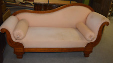 Satinwood Victorian 1850ies Long Chair Inlay SOFA for sale  Shipping to South Africa