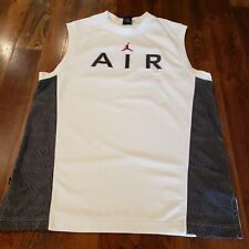 Camiseta de basquete masculina vintage Nike Air Jordan Y2K cimento tamanho grande sem mangas comprar usado  Enviando para Brazil