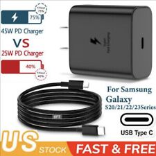 Cargador USB-C de Pared con cable de carga rápida 45W para Samsung Galaxy S23 Ultra segunda mano  Embacar hacia Argentina