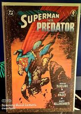 PRIMEIRA IMPRESSÃO VINTAGE DC DARK HORSE DEVIL'S BONE DANCE SUPERMAN VS PREDATOR A+, usado comprar usado  Enviando para Brazil