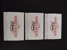 3 Honey Baked Ham Gift Card $75.00 each 225.00 total.Great for the Holidays. for sale  East Palestine