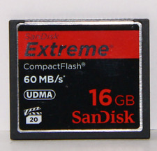 Flash compacto SanDisk Extreme 16GB CF 60MB/s comprar usado  Enviando para Brazil