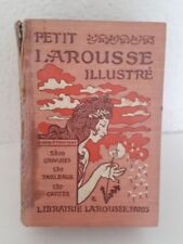 PETIT LAROUSSE ILLUSTRE French Dictionary & Encyclopedia Claude Auge 1915 comprar usado  Enviando para Brazil