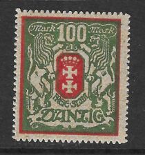 Danzig 1922 large for sale  Shipping to Ireland