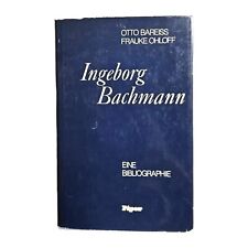 Ingeborg bachmann bibliographi gebraucht kaufen  Berlin