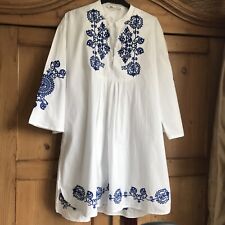 Zara embroidered summer for sale  WOKING