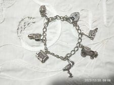 Bracciale argento inglese usato  Torricella Del Pizzo