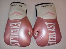 GUANTES DE BOXEO EVERLAST Pro Style Elite Entrenamiento Talla 8 Onzas Rosa WSD segunda mano  Embacar hacia Argentina