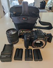 Sony Alpha a300 10.2MP Digital DSLR with Quantaray 18-200mm lens + more for sale  Shipping to South Africa