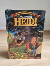 1980 Vintage Heidi Book por Johanna Spyri. Romance clássico infantil Treasury Of  comprar usado  Enviando para Brazil