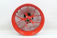 Aprilia RSV4 1000 1100 Tuono Forged Rear Wheel Rim RED STRAIGHT! 2B006302 for sale  Shipping to South Africa