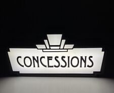 Concessions marquee lightbox for sale  Bradenton
