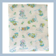 ❤️Vintage Baby Care Nursery Rhyme Receiving Blanket Cotton 28x32❤️, used for sale  Shipping to South Africa