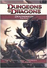 Dungeons dragons draconomicon usato  Monterotondo