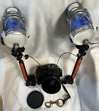 Used, Sea&Sea DX-1G Underwater Digital Camera, Lens, Case, Strobes, Tray/Arms, & More for sale  Shipping to South Africa