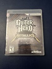 Guitar Hero: Metallica (Sony PlayStation 3, 2009), usado comprar usado  Enviando para Brazil