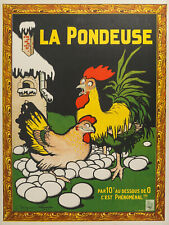 Affiche nourriture originale d'occasion  Saint-Ouen