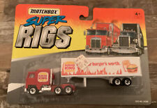 Usado, Matchbox Super Rigs Burger King Kenworth Tractor Trailer #34330 Usado comprar usado  Enviando para Brazil
