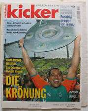 Kicker 2004 werder gebraucht kaufen  Braunschweig