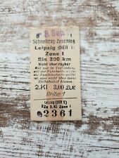Alte fahrkarte leipzig gebraucht kaufen  Leipzig