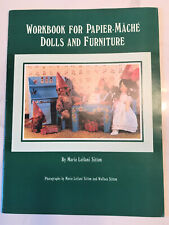 Libro de trabajo para muñecas y muebles de papel maché Marie L. Sitton patrón extracción segunda mano  Embacar hacia Mexico
