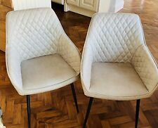 next leather dining chairs for sale  STAFFORD