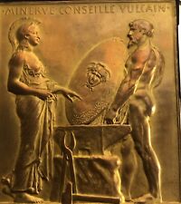 Médaille plaque bronze d'occasion  France