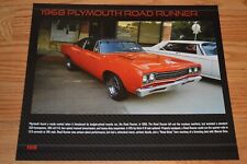1968 plymouth road for sale  Hartland