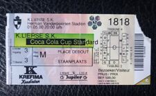 Ticket stub k.lierse for sale  BEDFORD