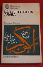 Letteratura araba francesco usato  Roma