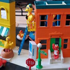 Vintage 123 Sesame Street Playset & Train Plus Extras Lot 1991 for sale  Shipping to South Africa