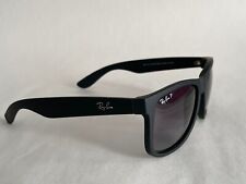 Óculos de sol Ray-Ban Justin usado preto fosco/cinza degradê 54 mm RB4165 622 comprar usado  Enviando para Brazil