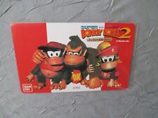 Usado, >SUPER DONKEY KONG COUNTRY 2 SUPER FAMICOM ORIGINAL JAPAN TELEPHONE PHONE CARD!< comprar usado  Enviando para Brazil